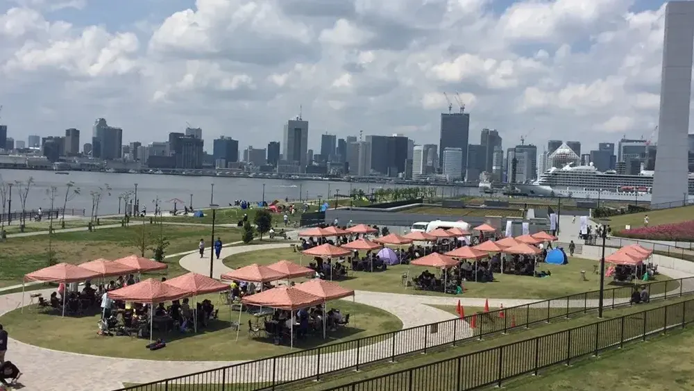 豊洲ぐるり公園手ぶらBBQ広場